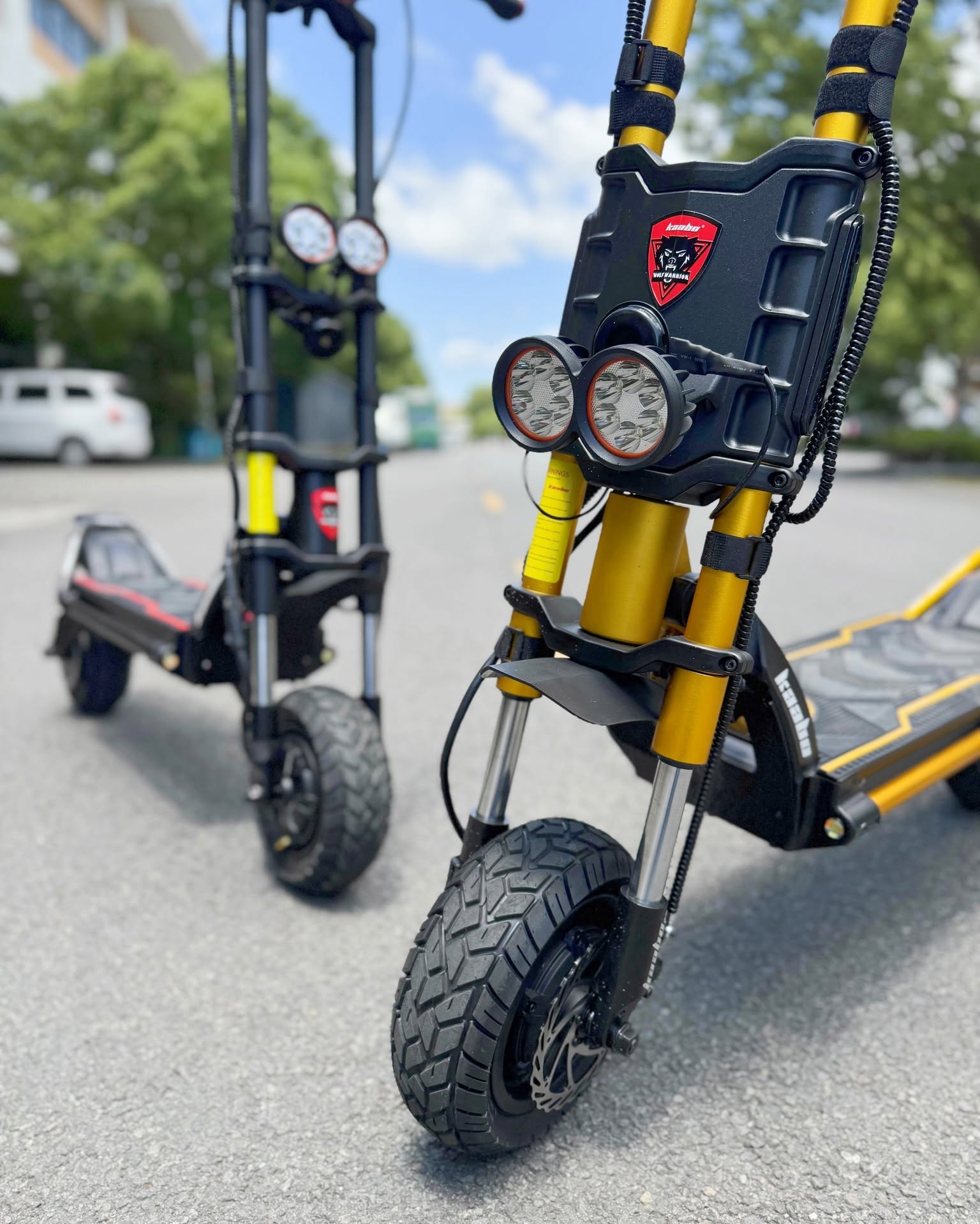 Kaabo Wolf King GTR MAX - Electric scooter - Wheelyshop