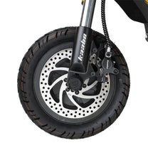 Rueda delantera y horquilla del KAABO WOLF WARRIOR KING GTR
