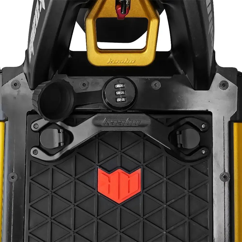 Detalle del patinete eléctrico KAABO WOLF WARRIOR KING GTR