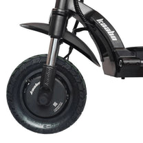 Rueda delantera y horquilla del KAABO WOLF WARRIOR X MAX
