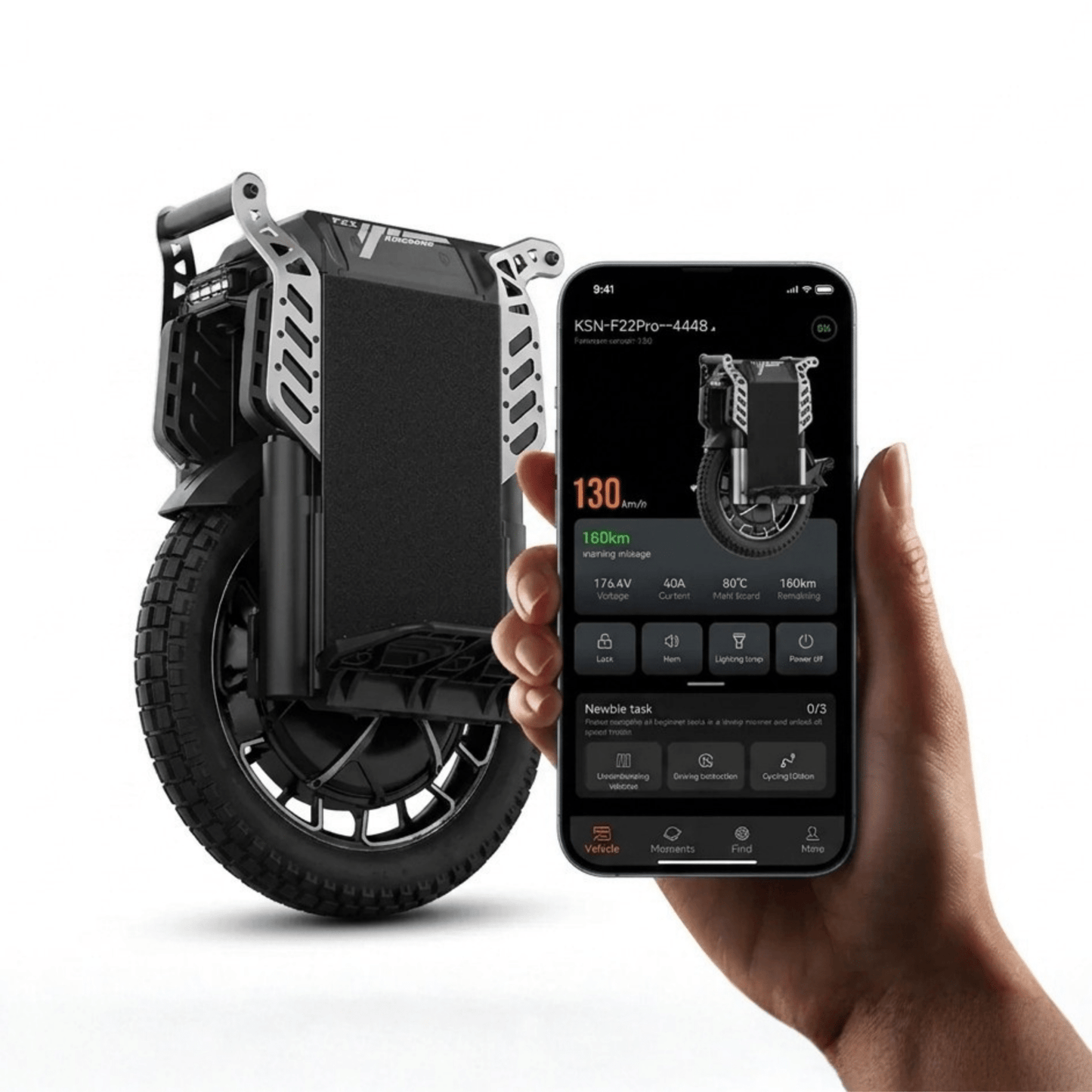 Kingsong F22 Pro - Enhjuling - Wheelyshop