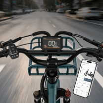 App móvil para la bicicleta eléctrica fat bike KOOLUX X7 Pro