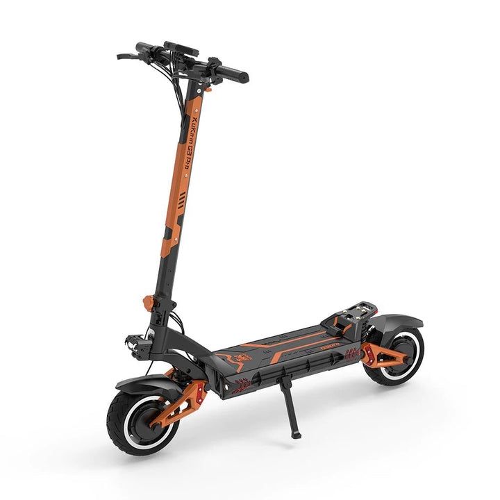 Patinete eléctrico KuKirin G3 Pro en vista frontal en ángulo