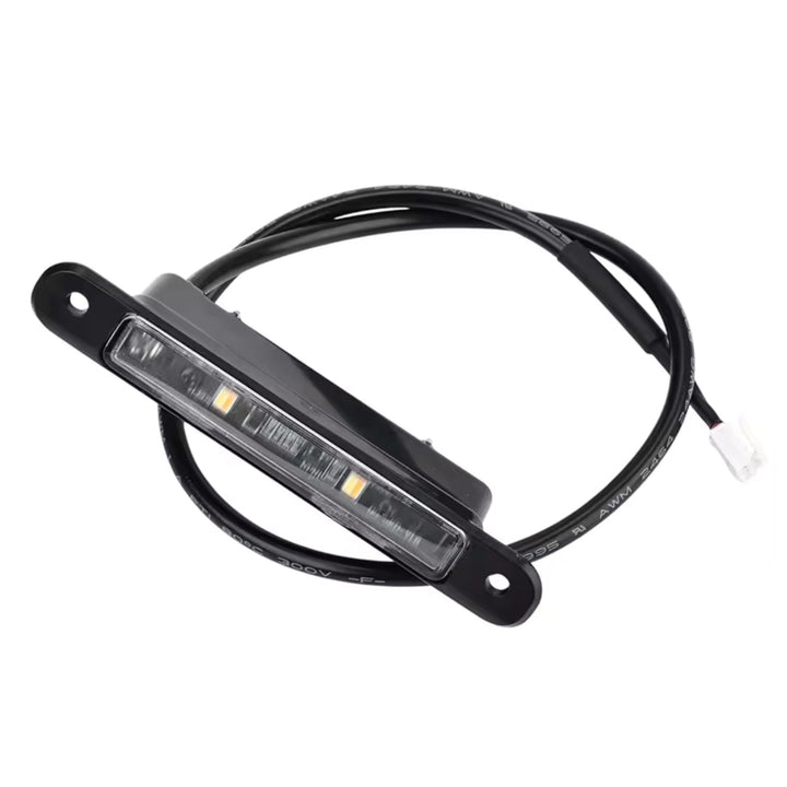 Tira de luces LED inferior para Ninebot Max G3, vista en ángulo