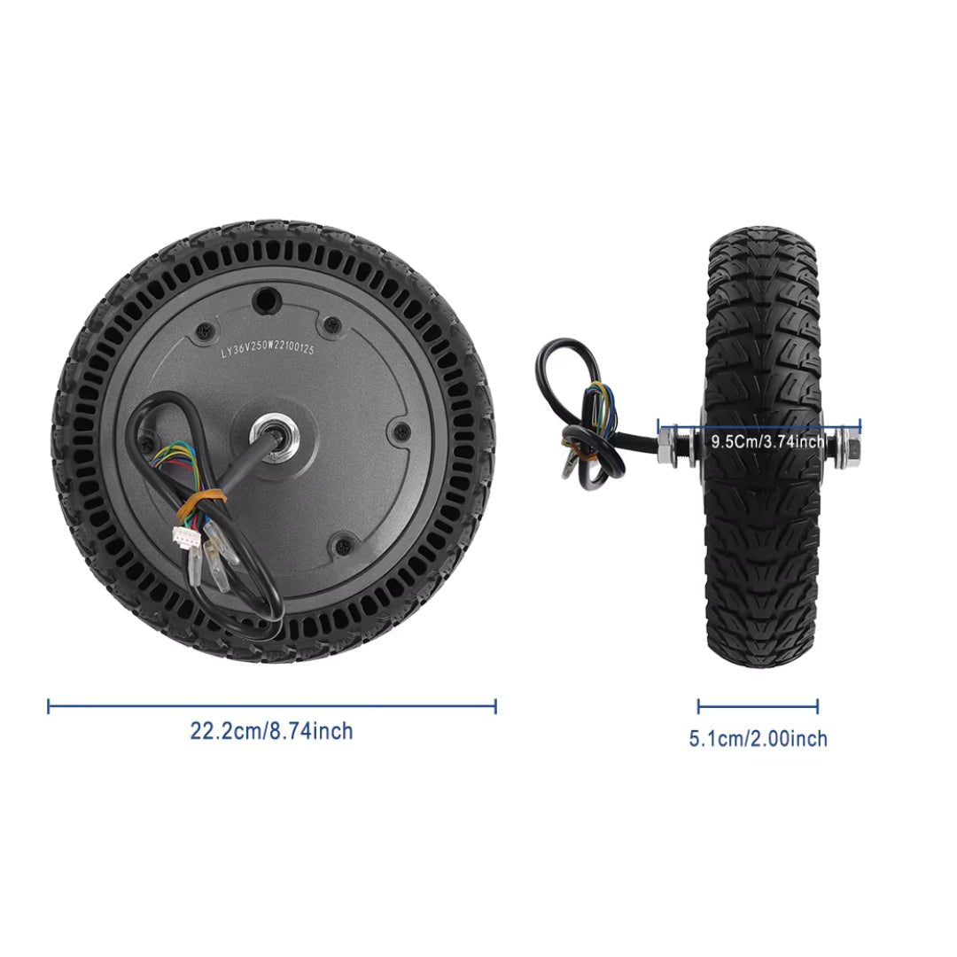 Motor rueda Honeycomb 250W Xiaomi M365/1S/Essential - Recambio - Wheelyshop