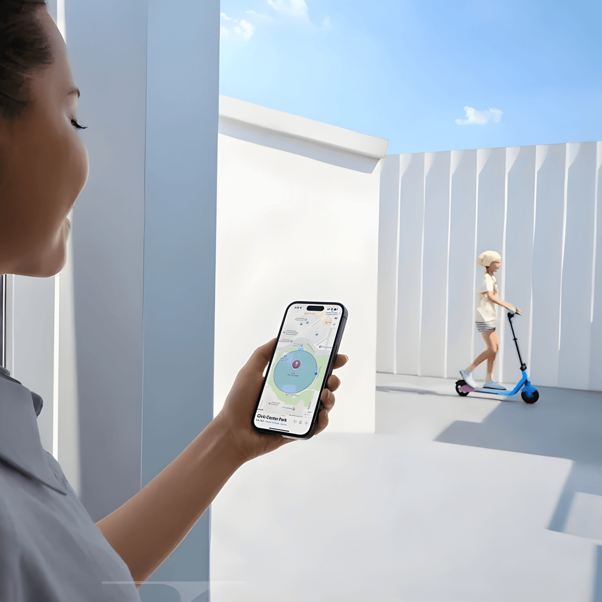 App móvil para el patinete eléctrico infantil NAVEE K100 Max