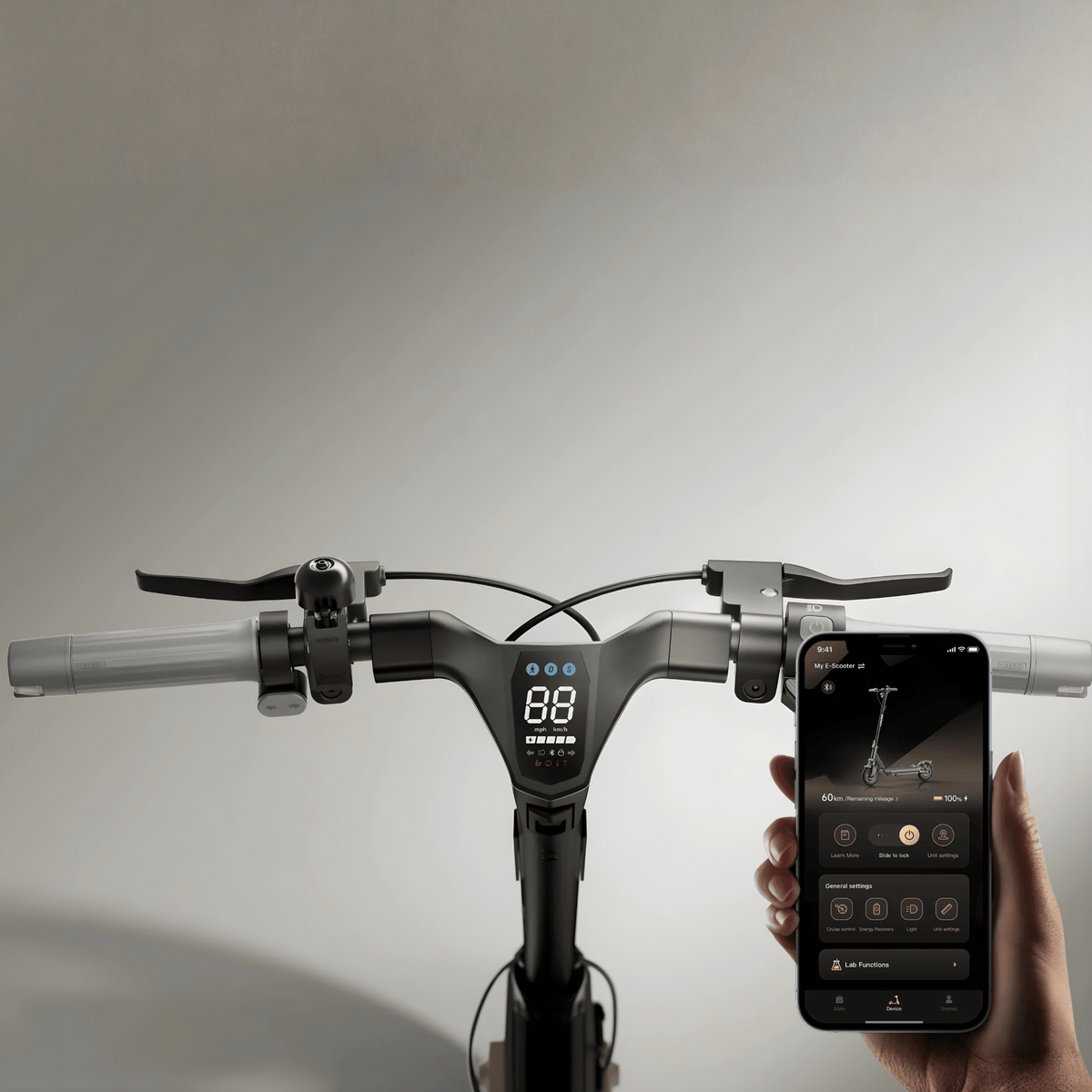App móvil para el patinete eléctrico NAVEE ST3 Pro