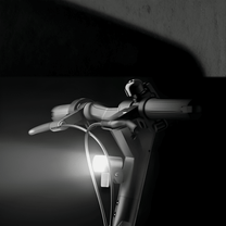 Faro delantero del NAVEE ST3 Pro