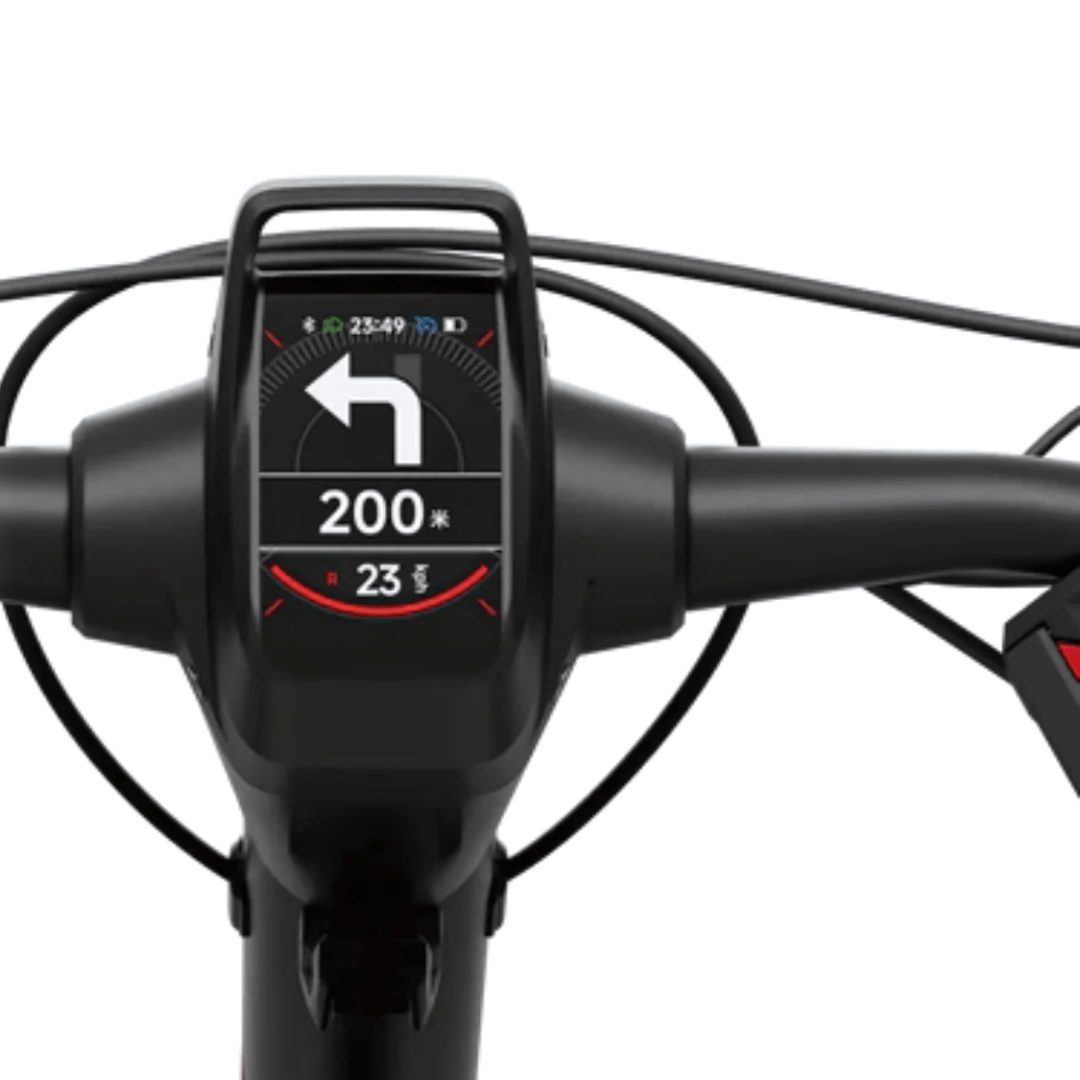 Primer plano de la pantalla del Segway Ninebot GT3