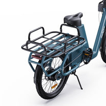Portaequipajes de la OneSport OT01 desde atrás