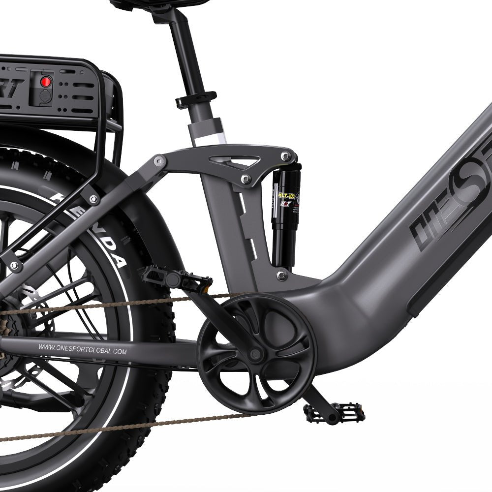 Cuadro de la OneSport OT08 Pro en color gris