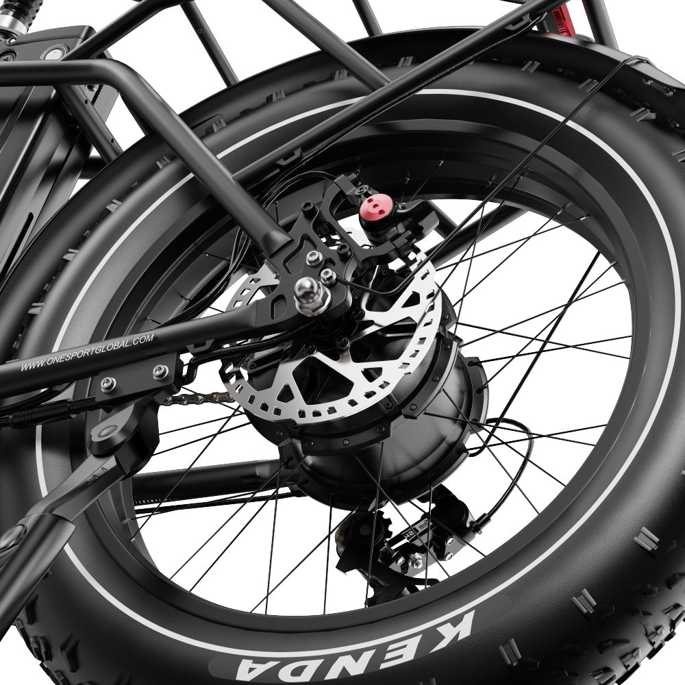 Freno de disco de la OneSport OT16 Max en color negro
