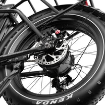 Freno de disco de la OneSport OT16 Max en color negro