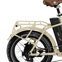 Rueda trasera de la OneSport OT16 Max en color beige