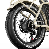Cambio y cadena de la OneSport OT16 Max en color beige