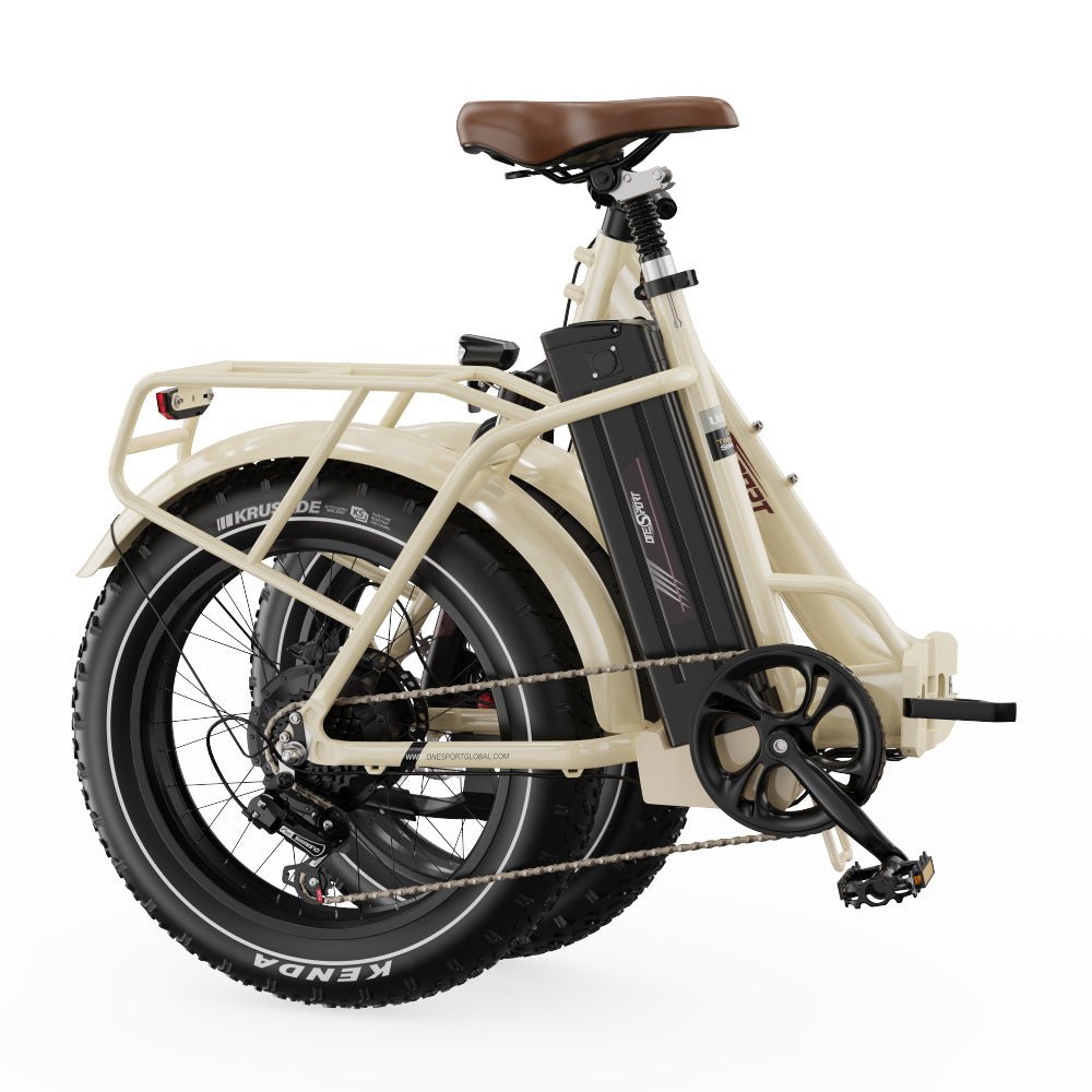 Portaequipajes de la OneSport OT16 Max en color beige