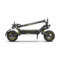 Patinete eléctrico OOTD T10 plegado en color amarillo