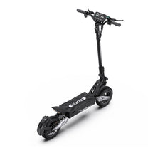 Patinete eléctrico OOTD T10 visto en ángulo desde arriba en color plateado
