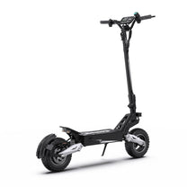 Patinete eléctrico OOTD T10 visto en ángulo desde arriba en color plateado