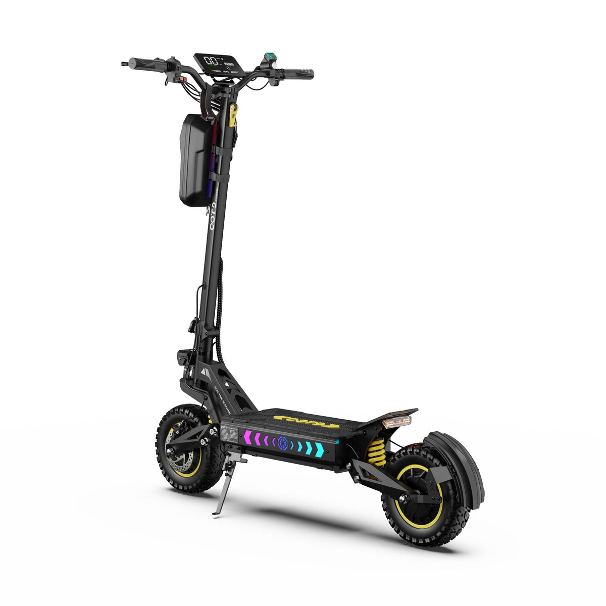 Patinete eléctrico OOTD T10 Pro en vista frontal en ángulo