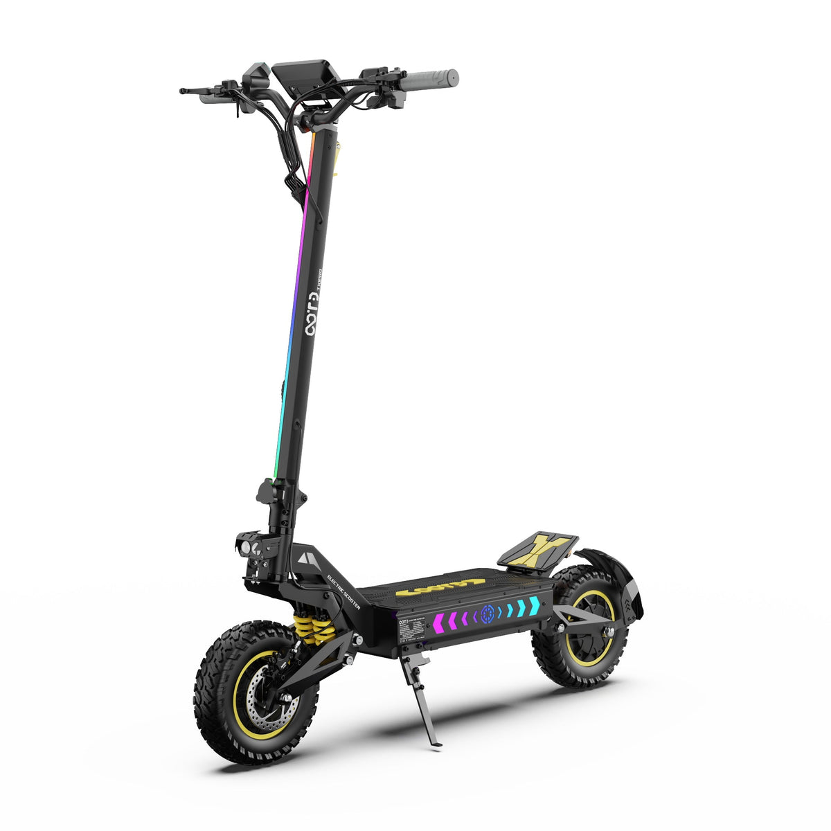 Patinete eléctrico OOTD T10 Pro en vista frontal en ángulo