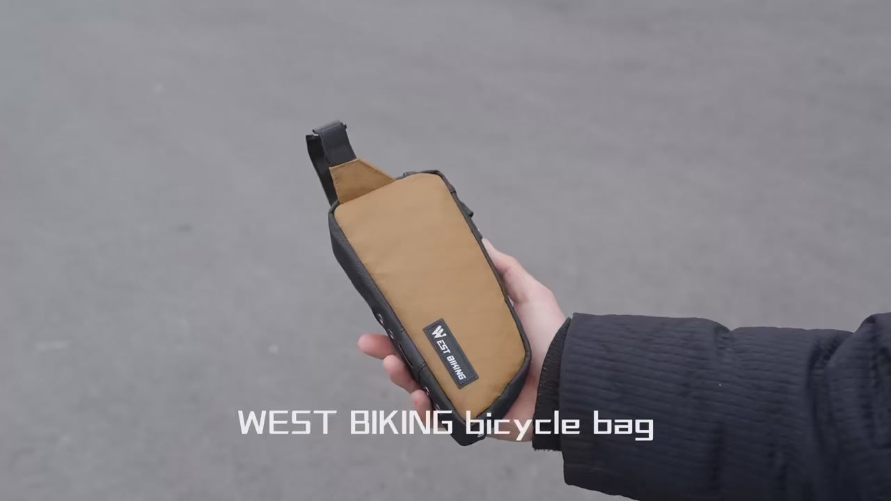 Smart väska till styre elcykel video