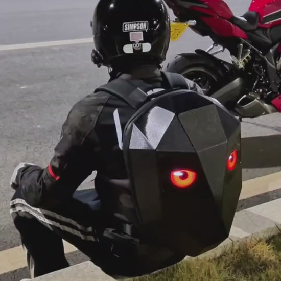 Smart ryggsäck LED reklamvideo