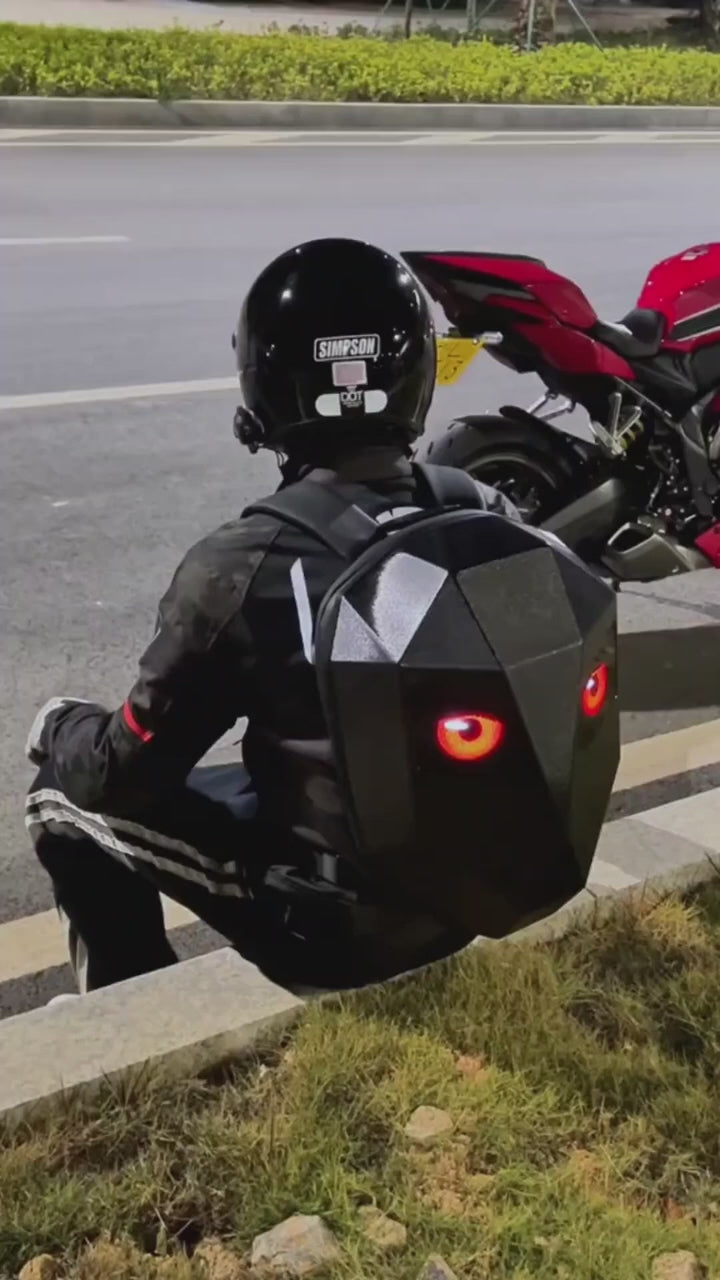 Smart ryggsäck LED reklamvideo