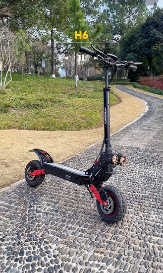 H6 Electric Scooter Full Accessories Breakdown 
