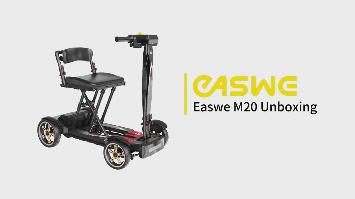 Easwe® M20 Unboxing – Carbon Fiber + Aluminum Electric Mobility Scooter