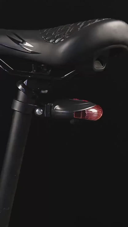 Smart baklampa med laser video