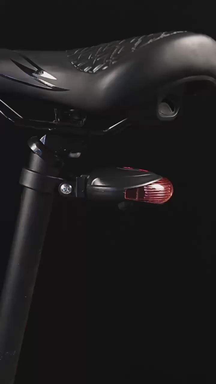 Smart baklampa med laser video