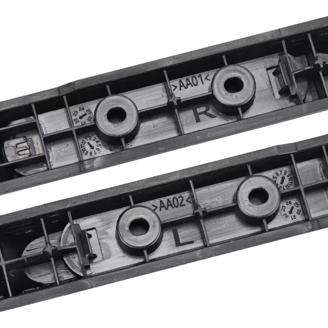 Detalle: cubiertas reflectantes del cuadro para Ninebot GT1/GT2