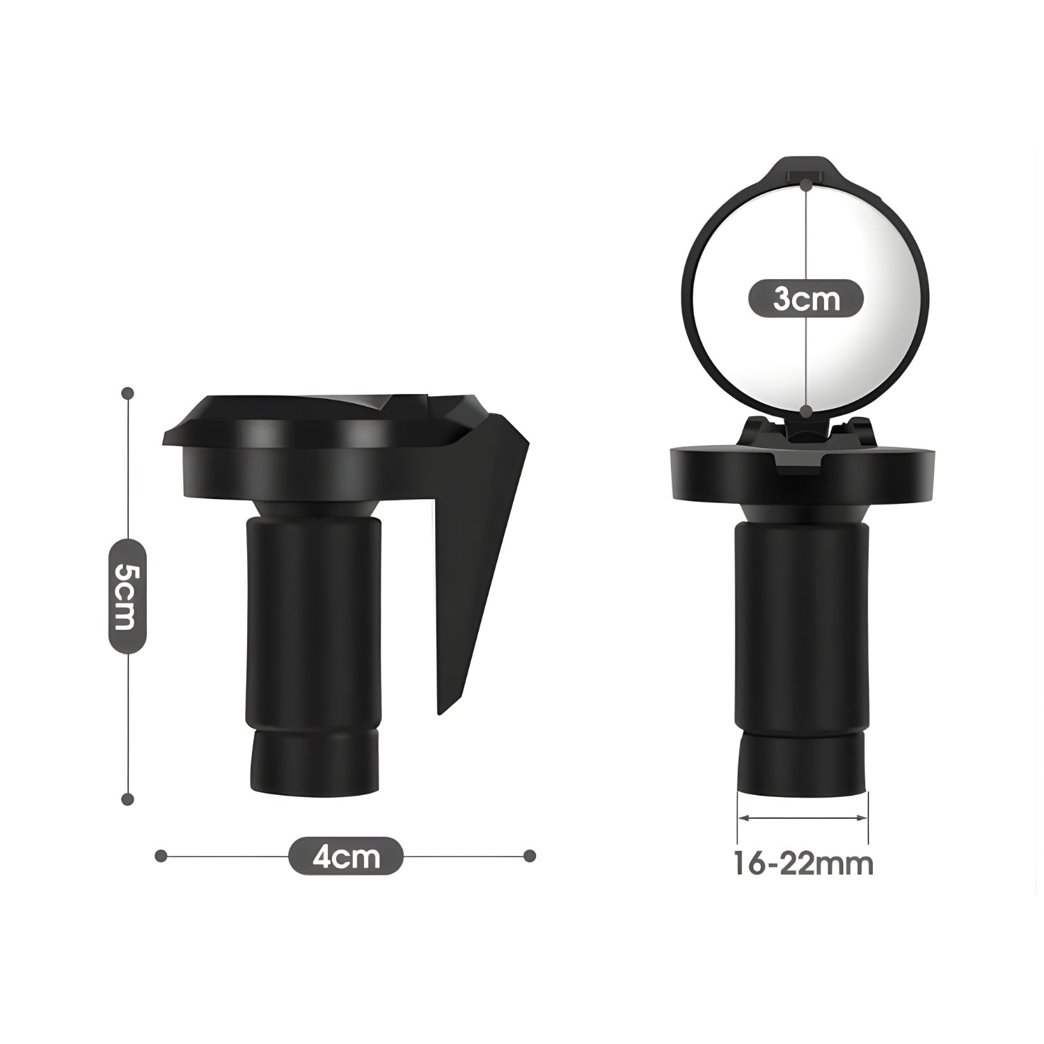 Smart backspegel - Mini - Tillbehör - Wheelyshop