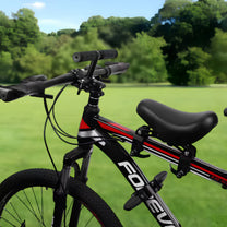 Silla infantil inteligente Pro para bicicleta en una bicicleta al aire libre