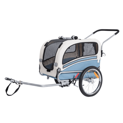 Bicicleta con remolque para mascotas inteligente 20303B - Remolque para mascotas - Wheelyshop
