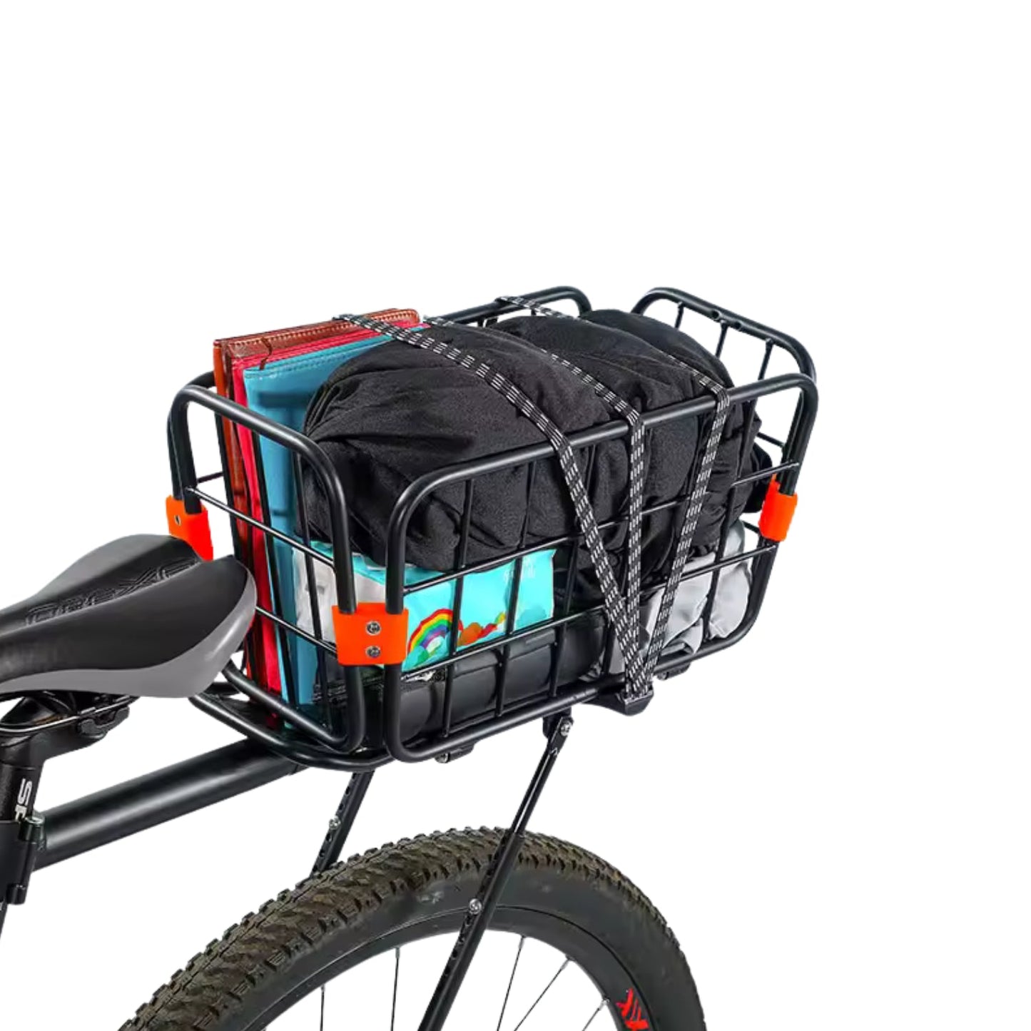 Smart pakethållare cykel med korg - Tillbehör - Wheelyshop