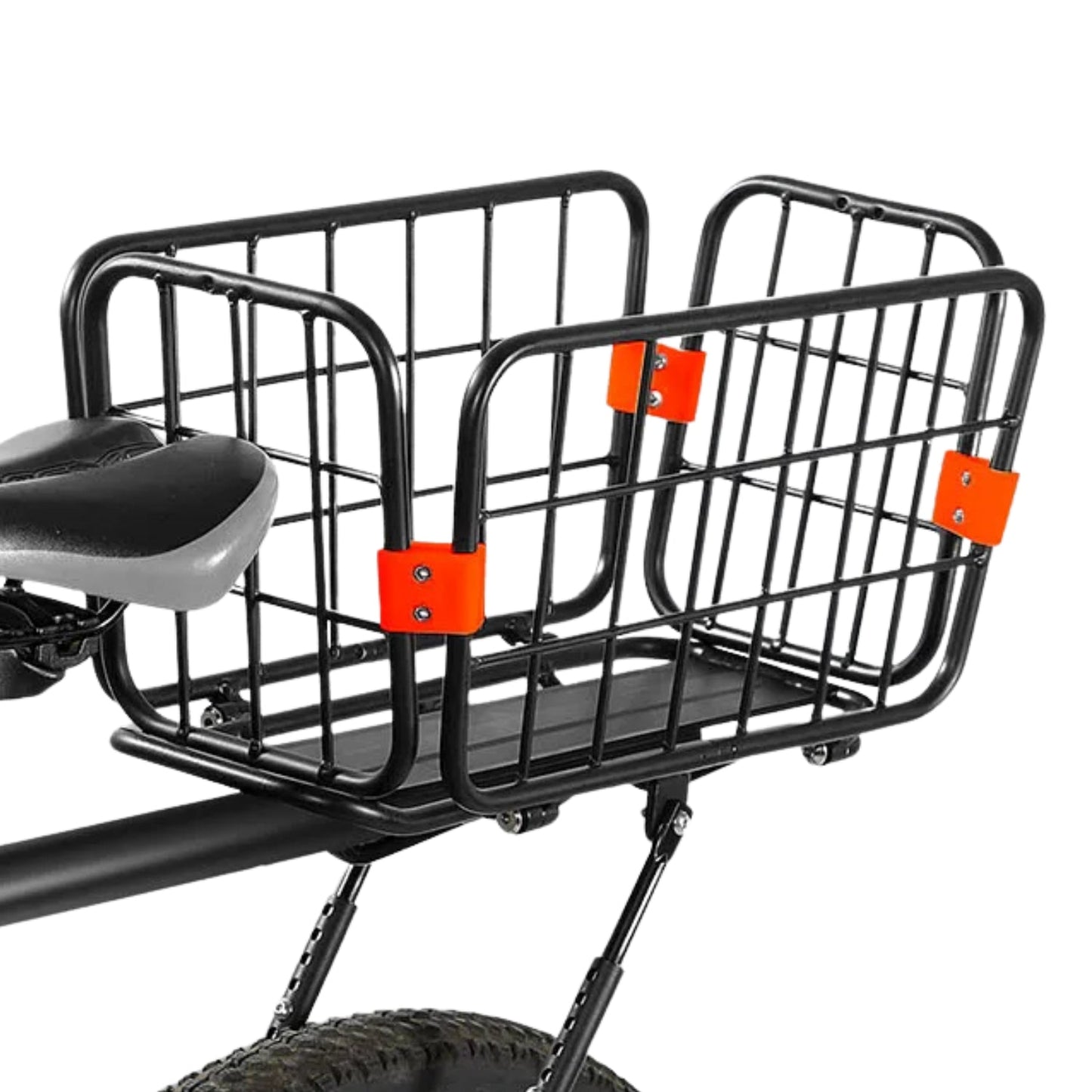 Smart pakethållare cykel med korg - Tillbehör - Wheelyshop