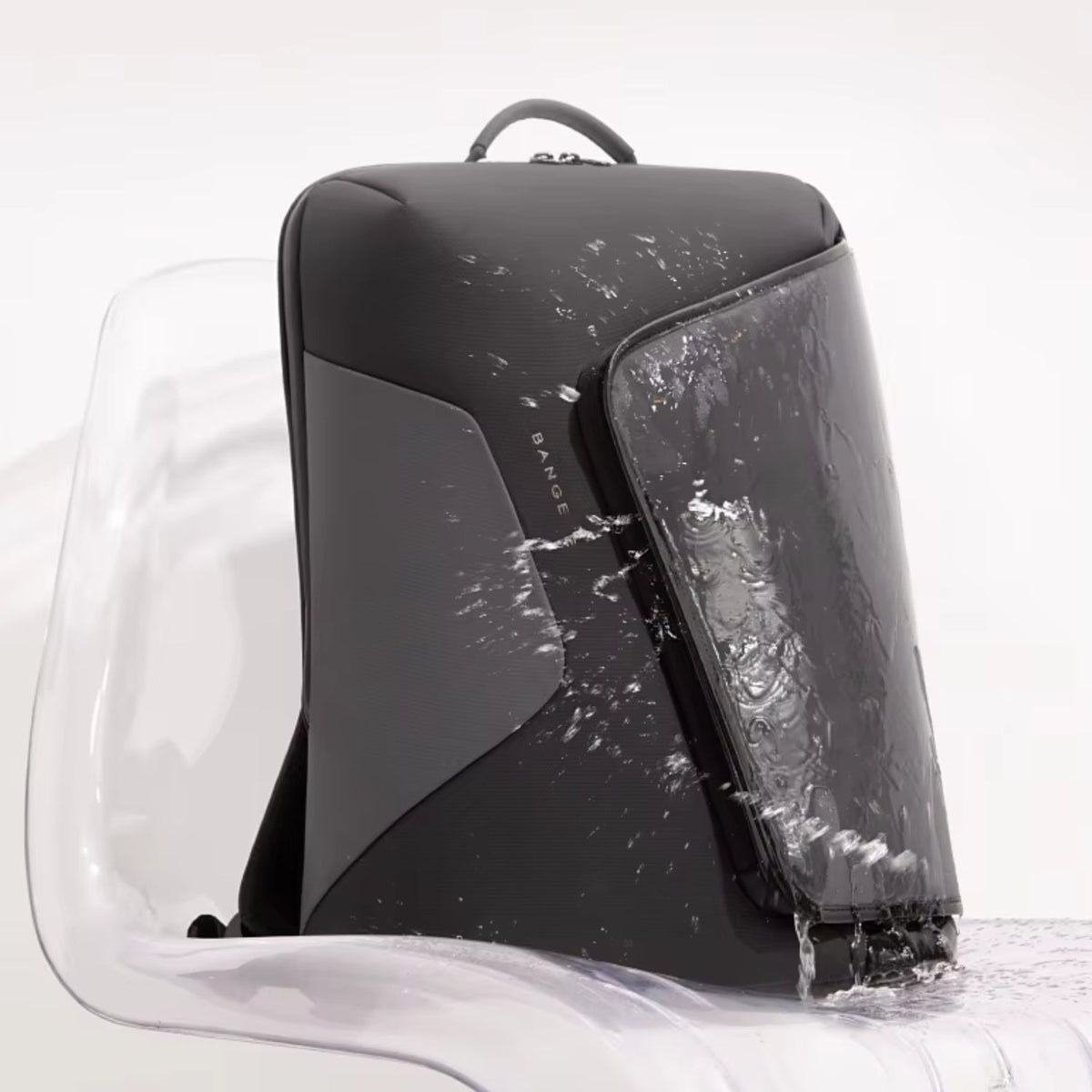 Mochila inteligente Business Edition con salpicaduras de agua