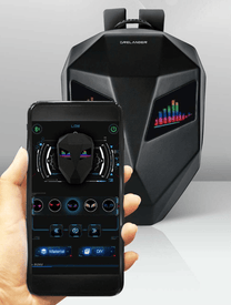 App del móvil para controlar la pantalla LED: mochila Premium Edition