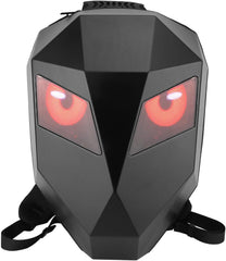 Mochila Premium Edition con ojos LED rojos en la pantalla
