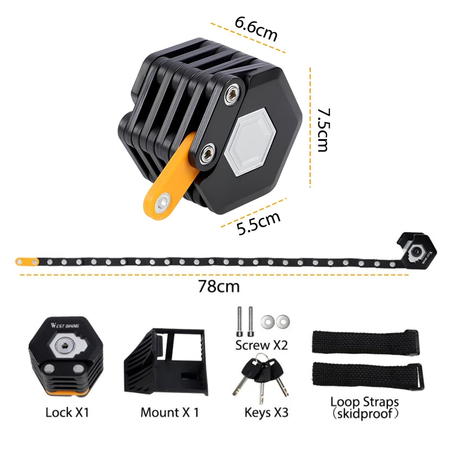 Candado espiral inteligente Pro - Accesorios - Wheelyshop