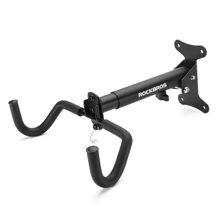 Soporte de pared inteligente para bicicleta, vista en ángulo