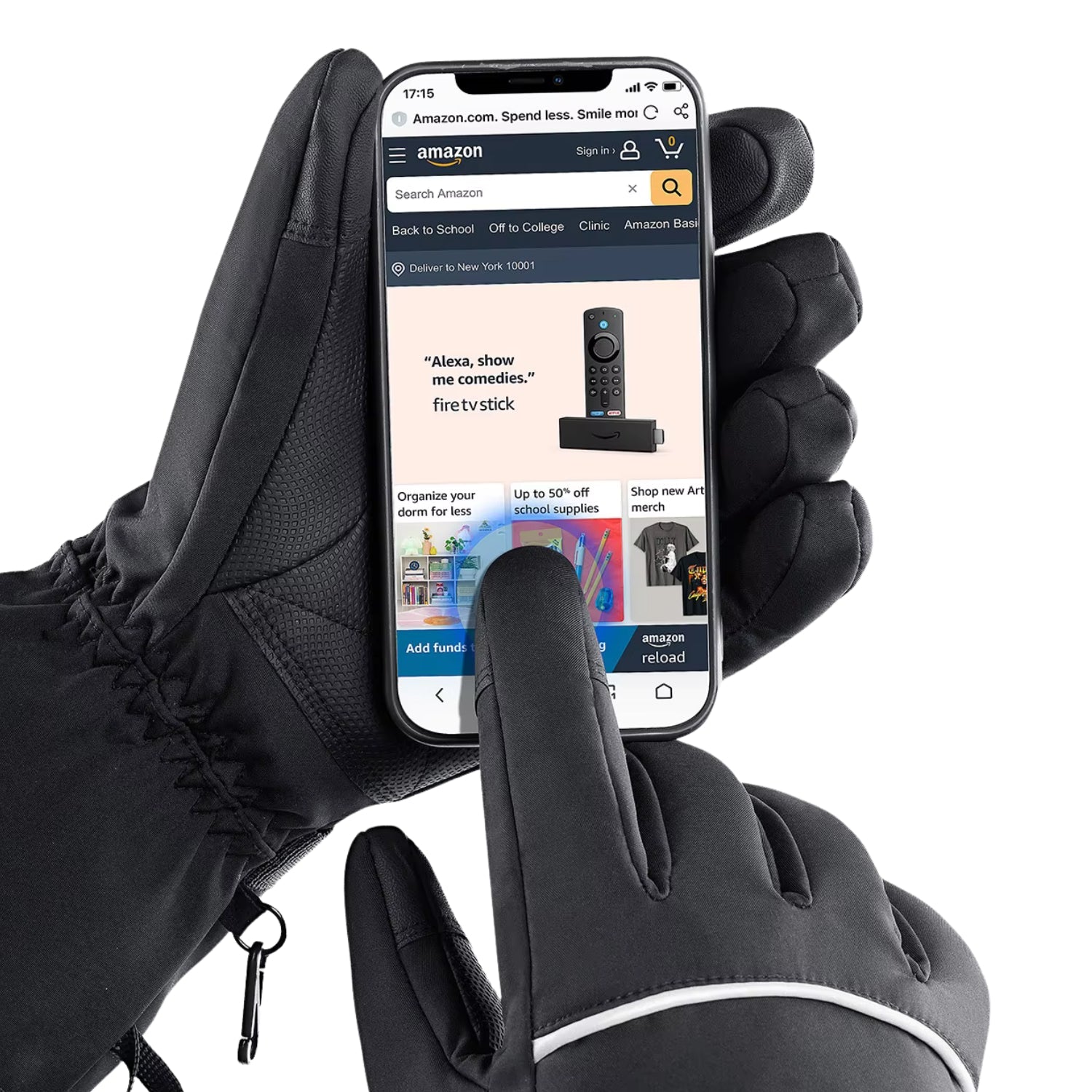 Smarta elektriska värmehandskar - Tillbehör - Wheelyshop