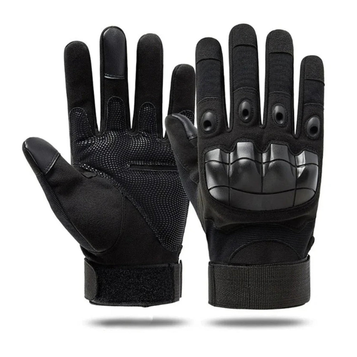 Guantes inteligentes Military Edition en negro, ambas piezas
