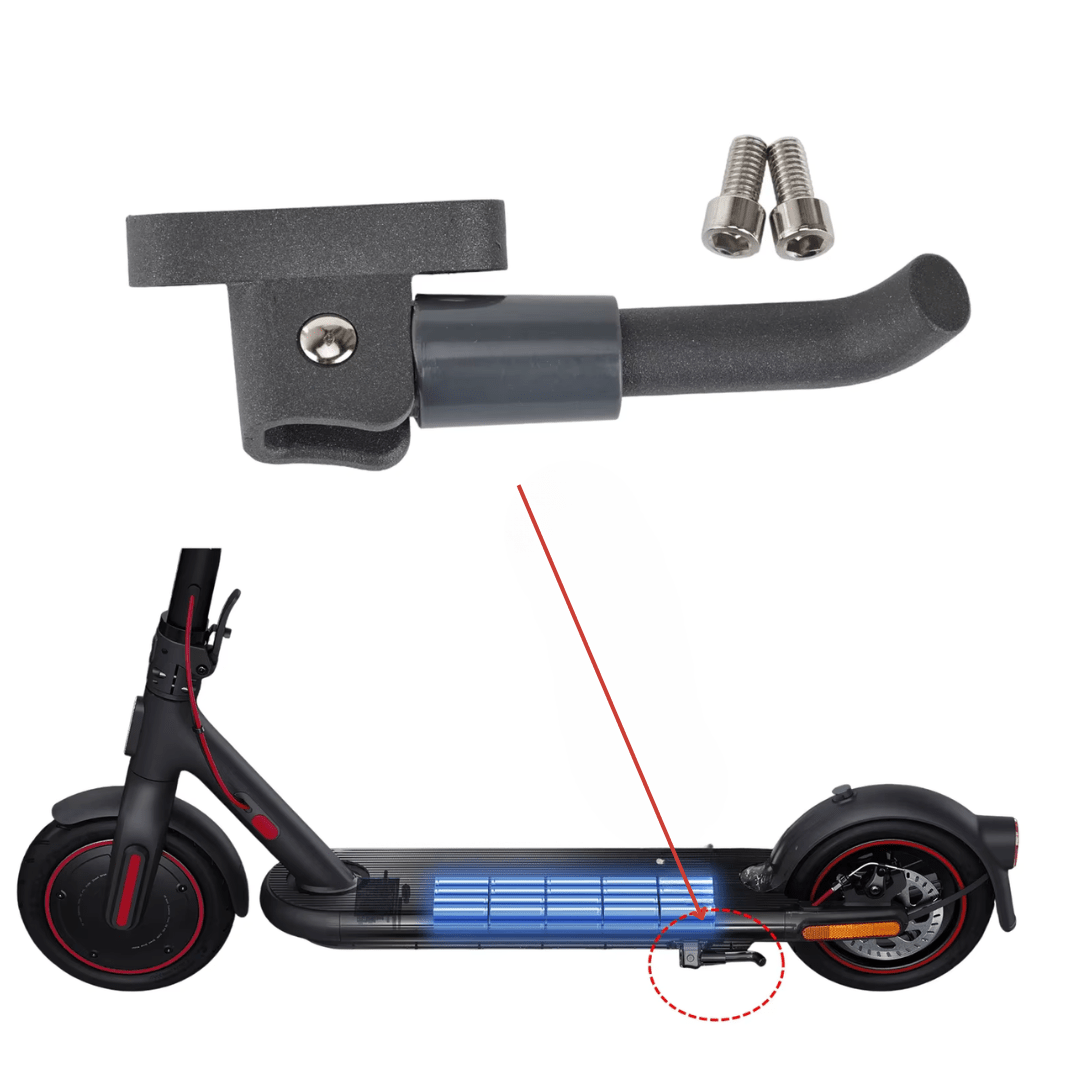 Ubicación en el patinete eléctrico: pata de apoyo para Xiaomi 4 Pro