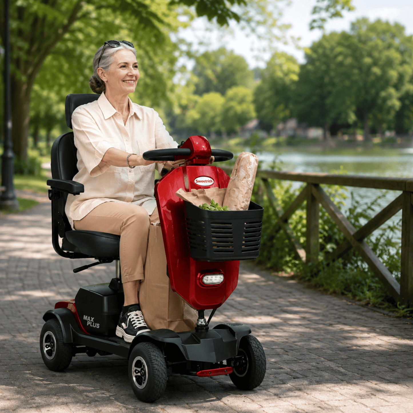 Sweetrich Max Plus - Mobility scooter - Wheelyshop