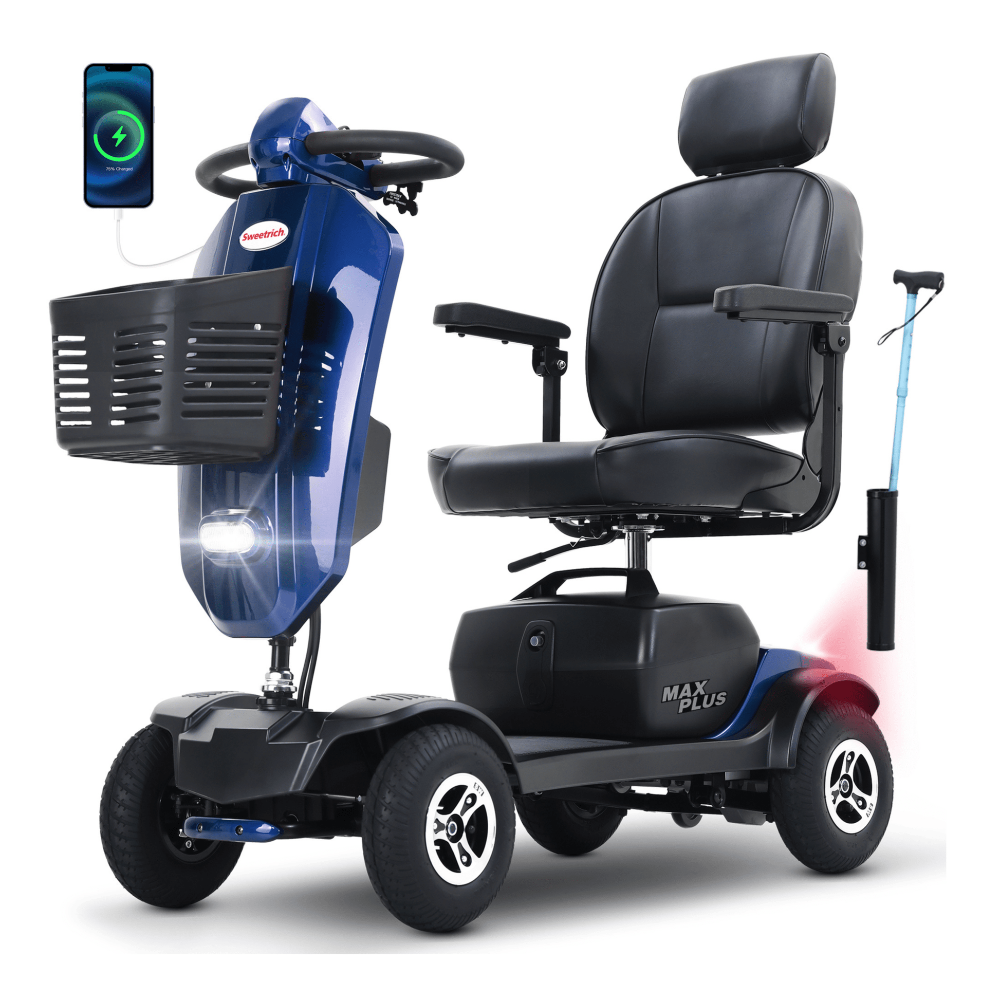 Sweetrich Max Plus - Mobility scooter - Wheelyshop