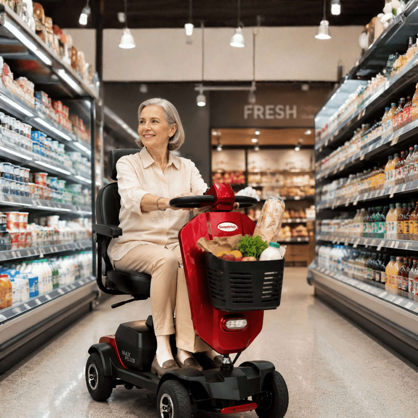 Sweetrich Max Plus - Mobility scooter - Wheelyshop