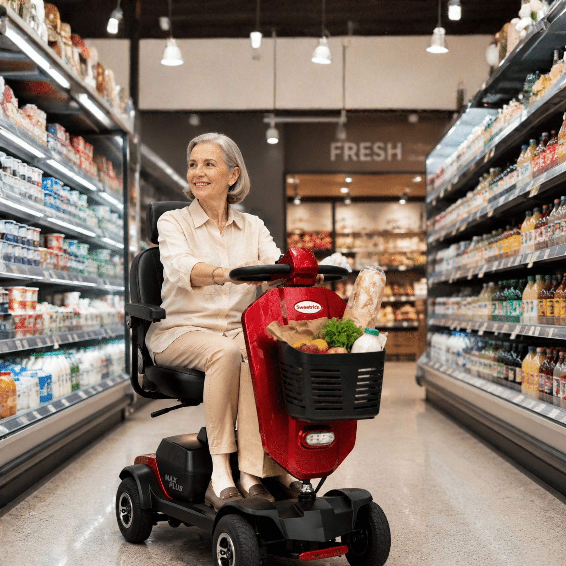 Sweetrich Max Plus - Mobility scooter - Wheelyshop